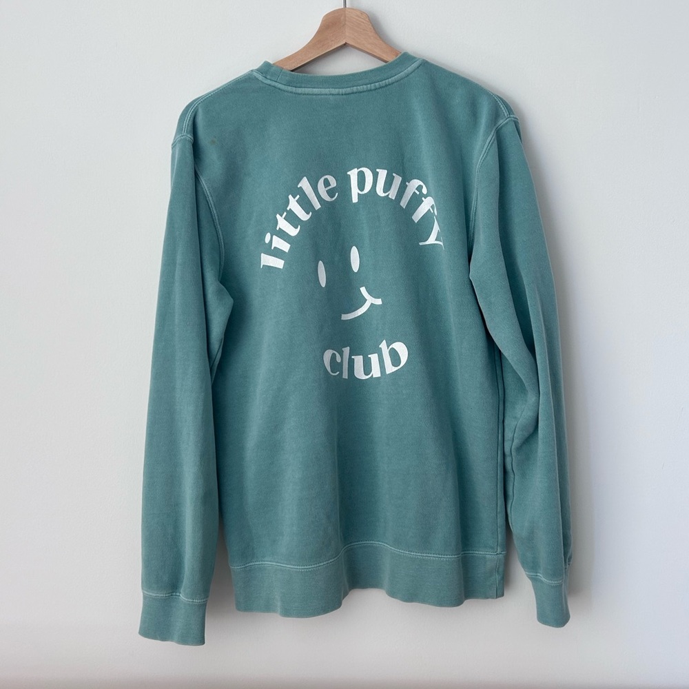 Michelle Choi’s Little Puffy sweatshirt